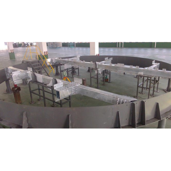Maquinaria de cantera de mejor seguridad para la estructura de hundimiento de suministro subterráneo modular de Shaft Steel con galloway